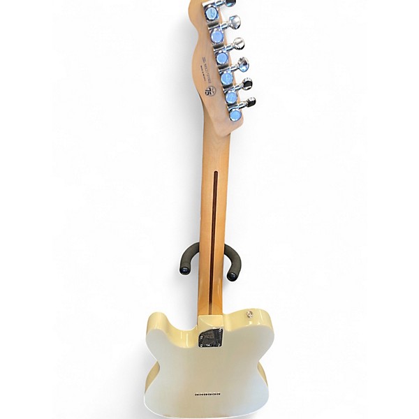 Used Fender Deluxe Nashville Telecaster White Blonde Solid Body Electric Guitar