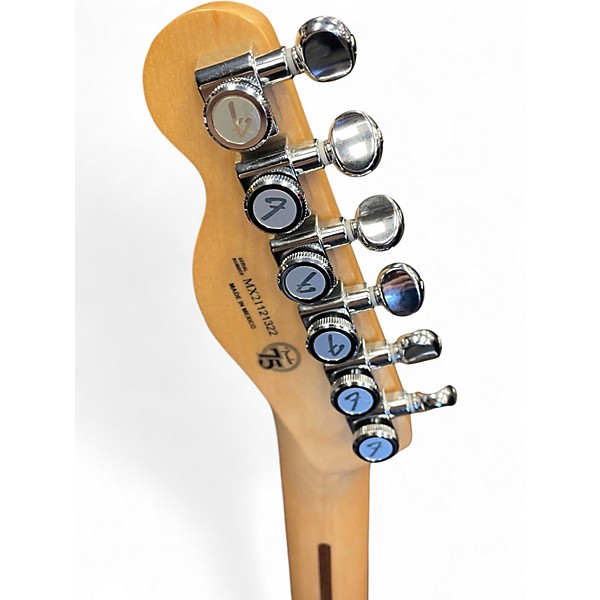 Used Fender Deluxe Nashville Telecaster White Blonde Solid Body Electric Guitar