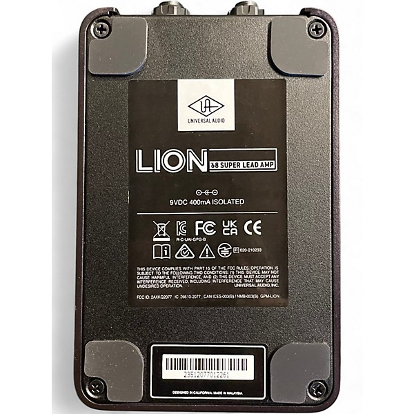 Used Universal Audio Lion 68 Super Lead Amp Effect Processor