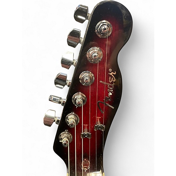 Used Fender Special Edition Custom Telecaster FMT HH Black Cherry burst Solid Body Electric Guitar