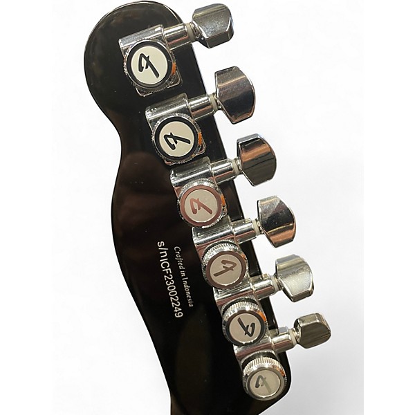 Used Fender Special Edition Custom Telecaster FMT HH Black Cherry burst Solid Body Electric Guitar