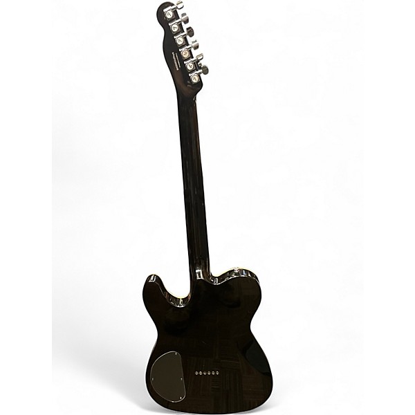 Used Fender Special Edition Custom Telecaster FMT HH Black Cherry burst Solid Body Electric Guitar