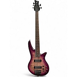 Used Jackson JS3QV PURPLE HAZE Electric Bass Guitar
