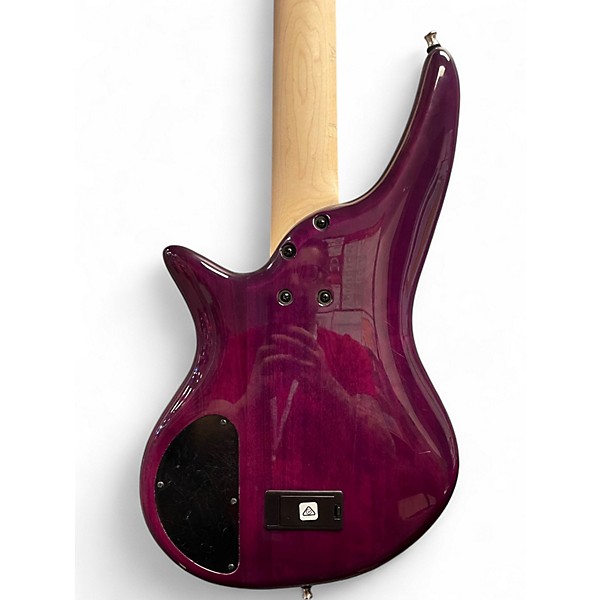 Used Jackson JS3QV PURPLE HAZE Electric Bass Guitar