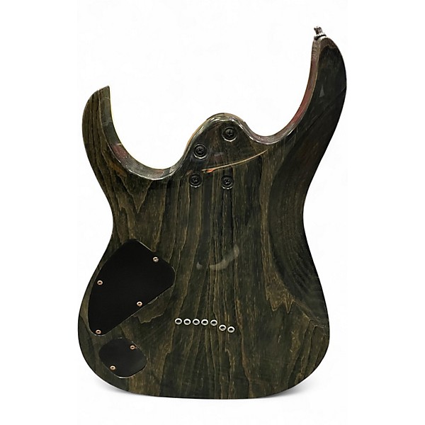 Used Ibanez RGIX7FDLB Northern Lights Burst Solid Body Electric Guitar