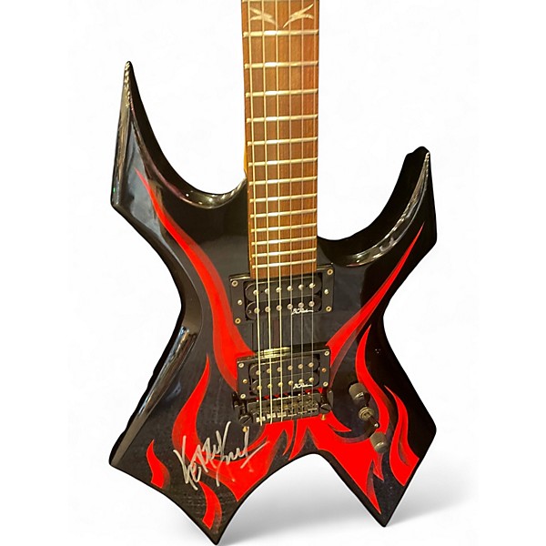 Vintage 1999 B.C. Rich KKW Black Solid Body Electric Guitar