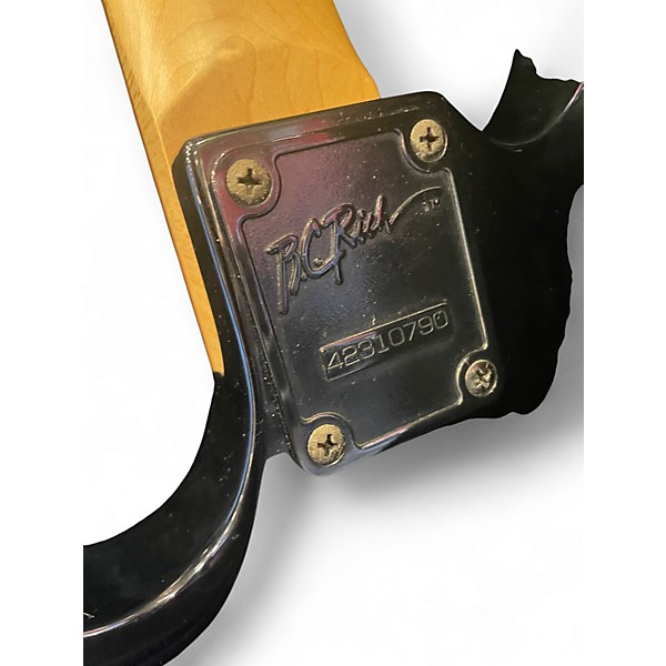 Vintage 1999 B.C. Rich KKW Black Solid Body Electric Guitar