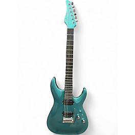Used Schecter Guitar Research Aaron Marshall AM-6 ARTIC JADE Solid Body Electric Guitar