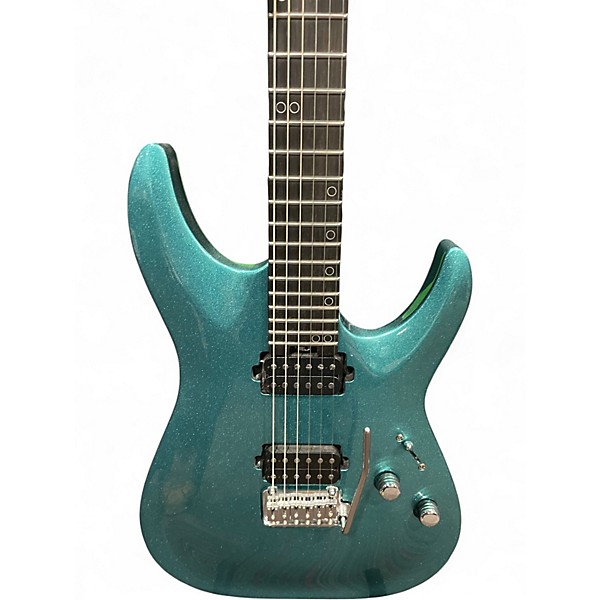 Used Schecter Guitar Research Aaron Marshall AM-6 ARTIC JADE Solid Body Electric Guitar