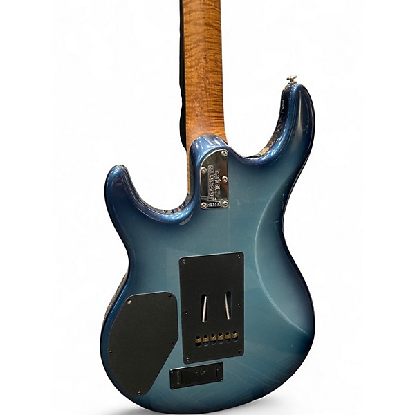 Used Ernie Ball Music Man Luke 4 SSS Diesel Blue Solid Body Electric Guitar