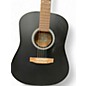 Used Art & Lutherie A&L WILD CHERRY Satin Black Acoustic Guitar
