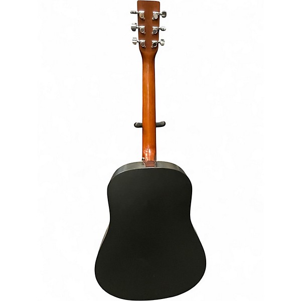 Used Art & Lutherie A&L WILD CHERRY Satin Black Acoustic Guitar