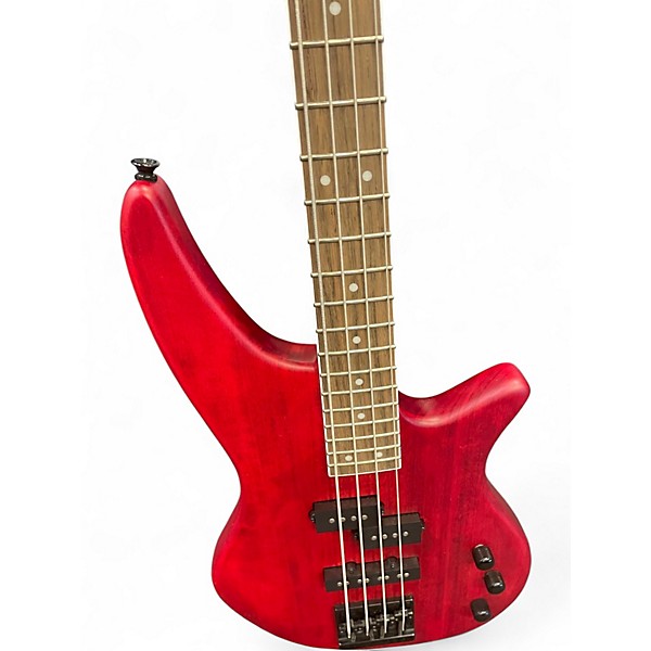Used Jackson JS23 SPECTRA Satin Red Electric Bass Guitar