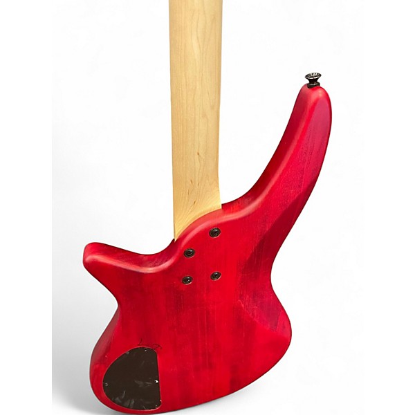 Used Jackson JS23 SPECTRA Satin Red Electric Bass Guitar