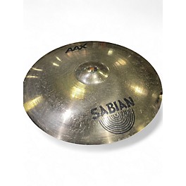 Used SABIAN 21in AAX Stage Ride Cymbal