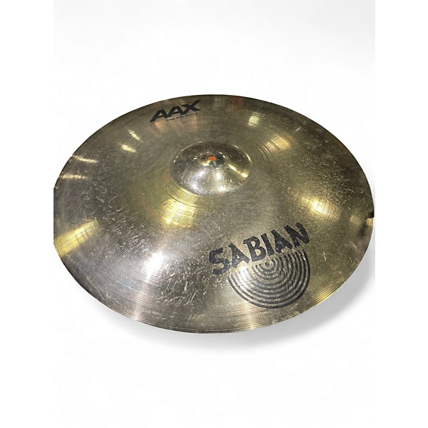 Used SABIAN 21in AAX Stage Ride Cymbal
