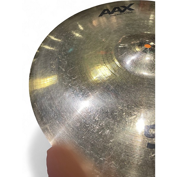 Used SABIAN 21in AAX Stage Ride Cymbal