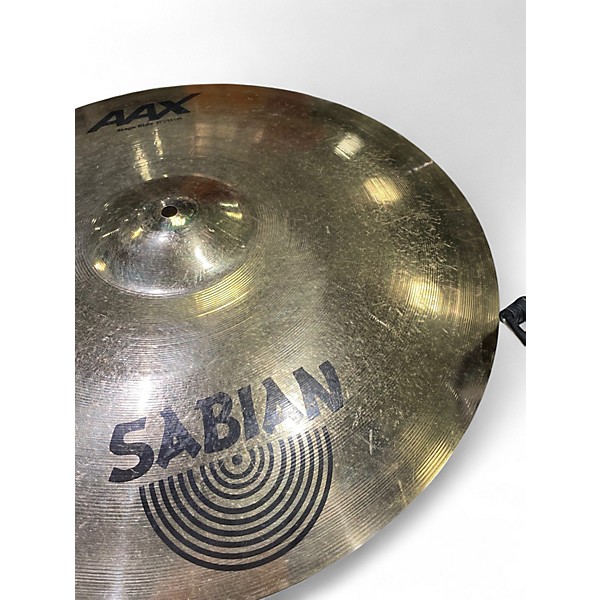 Used SABIAN 21in AAX Stage Ride Cymbal