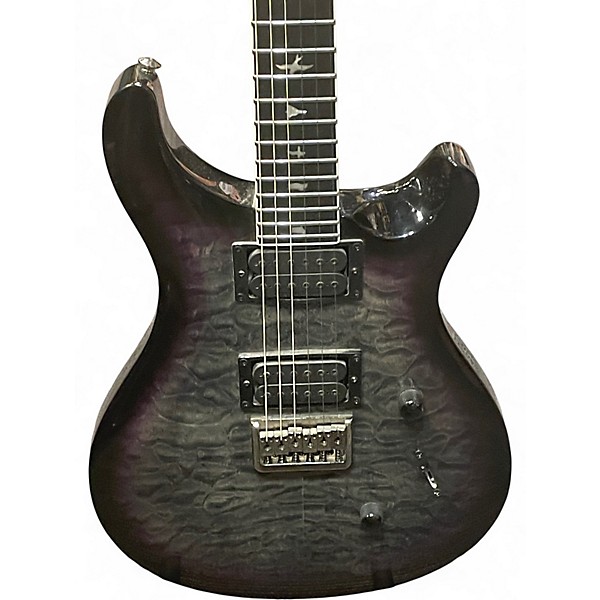 Used PRS SE Mark Holcomb Trans Black Solid Body Electric Guitar