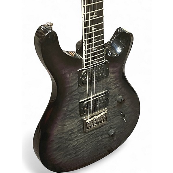 Used PRS SE Mark Holcomb Trans Black Solid Body Electric Guitar