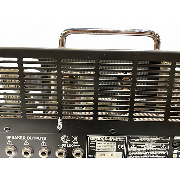 Used Orange Amplifiers TT15JR Jim Root Number 4 Signature 15W Tube Guitar Amp Head