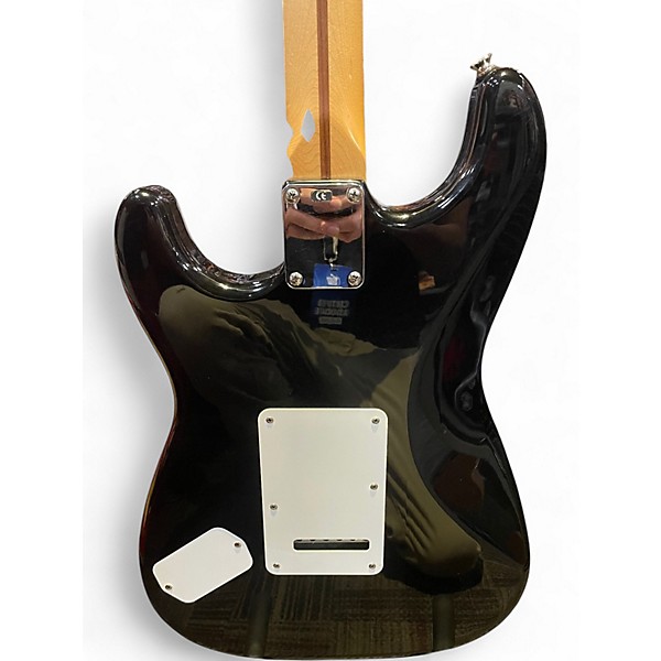 Used Fender Standard Roland Ready Stratocaster Black Solid Body Electric Guitar