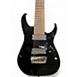 Used Ibanez RGIR28FE Iron Label 8 String Black Solid Body Electric Guitar thumbnail