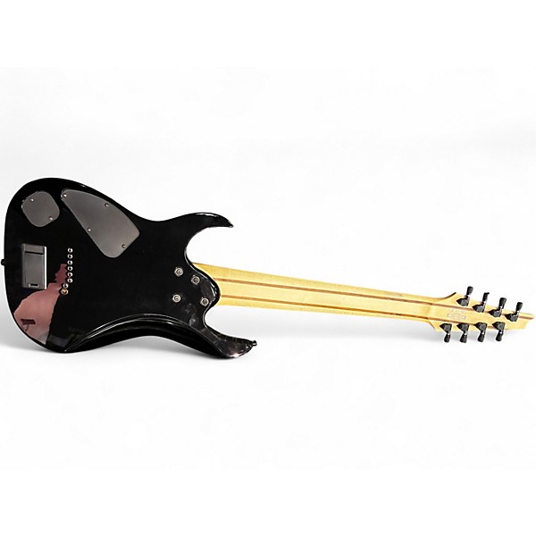 Used Ibanez RGIR28FE Iron Label 8 String Black Solid Body Electric Guitar