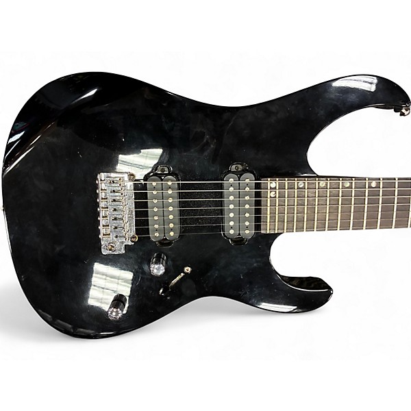 Used Cort solo 7 Black Solid Body Electric Guitar