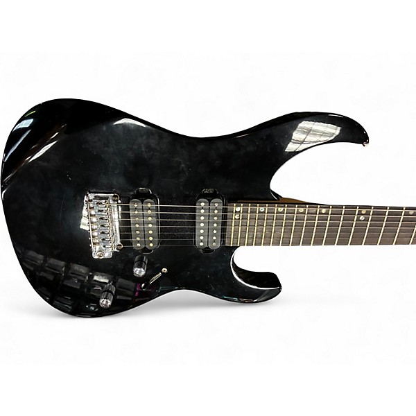 Used Cort solo 7 Black Solid Body Electric Guitar