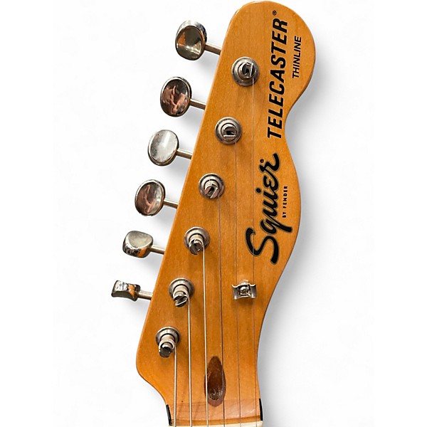 Used Squier Classic Vibe Telecaster Custom Vintage White Solid Body Electric Guitar