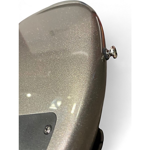 Used Ibanez SR300E Chrome Silver Electric Bass Guitar