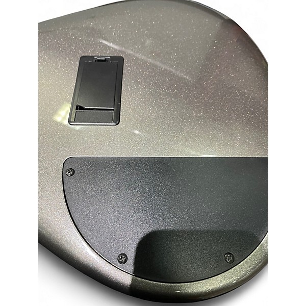 Used Ibanez SR300E Chrome Silver Electric Bass Guitar