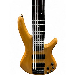 Used Ibanez SR406 Natural Electric Bass Guitar