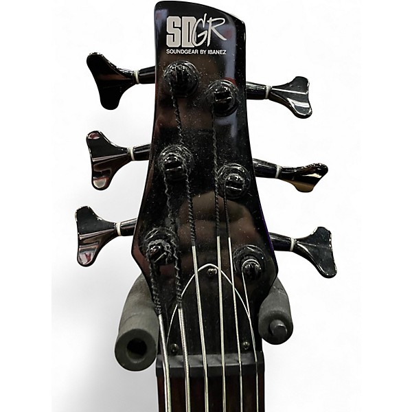 Used Ibanez SR406 Natural Electric Bass Guitar