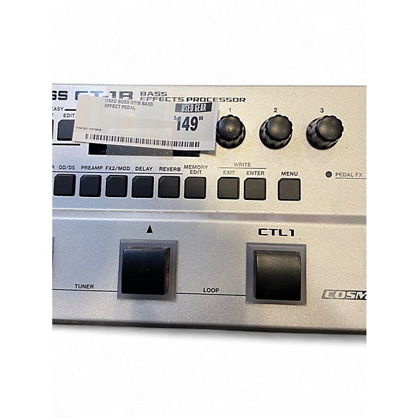 Used BOSS GT1B Bass Effect Pedal
