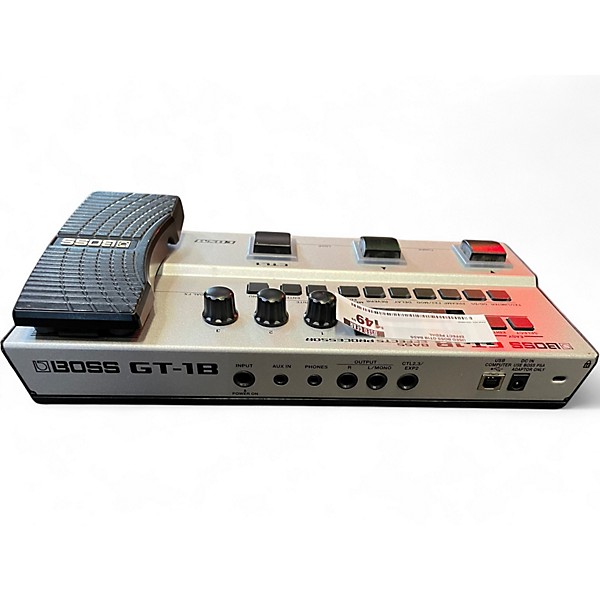 Used BOSS GT1B Bass Effect Pedal