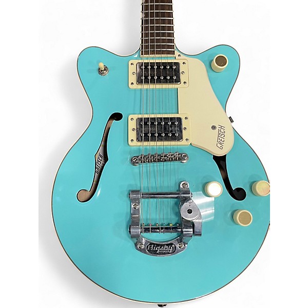 Used Gretsch Guitars g2655t Tropical Turquoise Hollow Body Electric Guitar