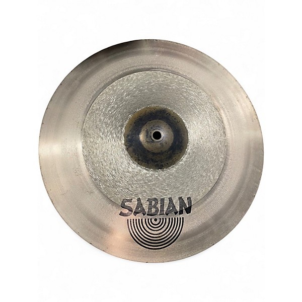 Used SABIAN 14in AAX Frequency Crash PAIR Cymbal