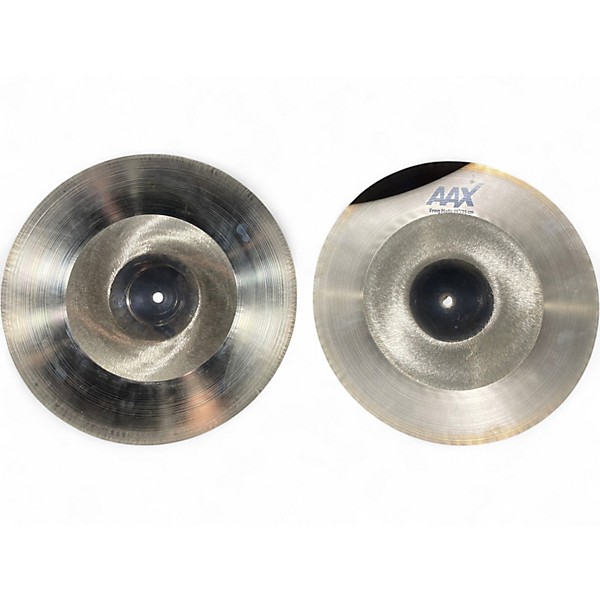Used SABIAN 14in AAX Frequency Crash PAIR Cymbal
