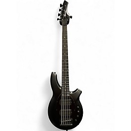 Used Ernie Ball Music Man Bongo 5 HH Black Electric Bass Guitar