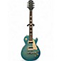 Used Epiphone Les Paul Traditional Pro IV Ocean Blue Solid Body Electric Guitar thumbnail