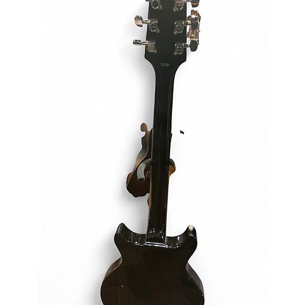 Used Hamer Sunburst F/T Black Solid Body Electric Guitar