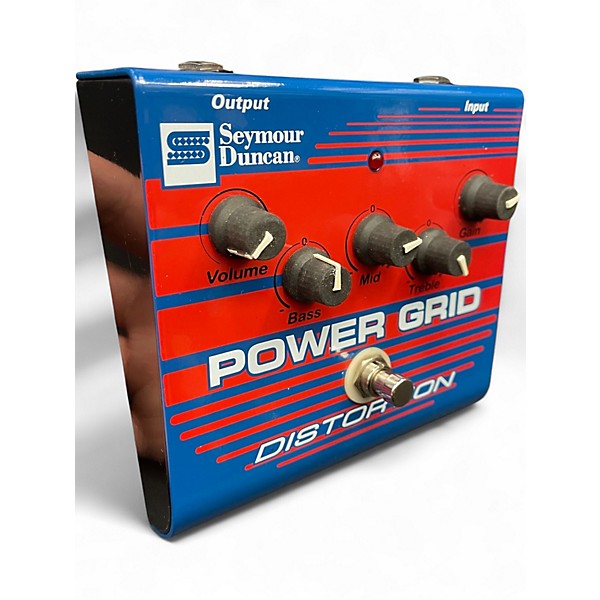 Used Seymour Duncan SFX08 Power Grid Distortion Effect Pedal