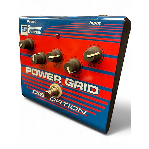 Used Seymour Duncan SFX08 Power Grid Distortion Effect Pedal