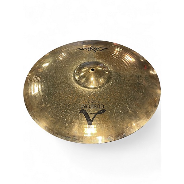 Used Zildjian 20in A Custom Medium Ride Cymbal