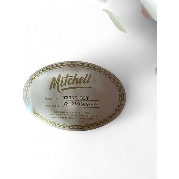 Used Mitchell T333E-BST BLACK BURST Acoustic Electric Guitar