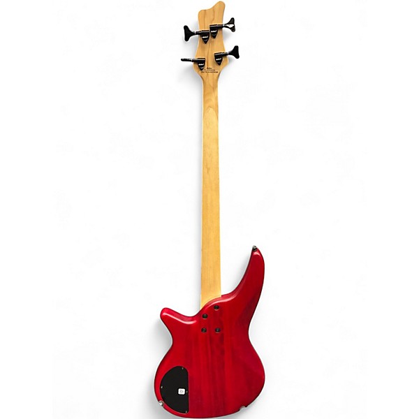 Used Jackson J Series Spectra JS23 Red Stain Electric Bass Guitar