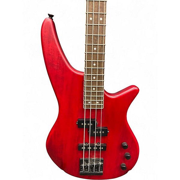 Used Jackson J Series Spectra JS23 Red Stain Electric Bass Guitar