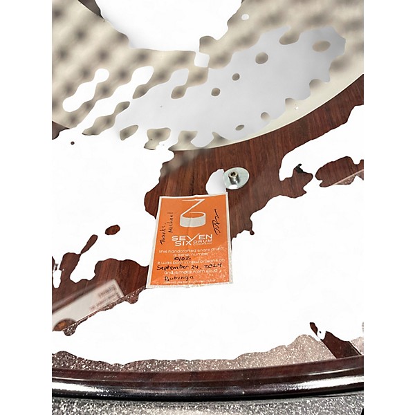 Used 2024 Seven Six 13in Custom Bubinga Natural Drum